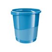 Esselte Europost VIVIDA - Cesto de basura - 14 L - asas - azul