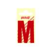 8711234223128-Pickup - Étiquette autocollante - 90 mm - Lettre M - rouge brillant-P_79413022_1-0