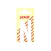 PICKUP LETTERING MONO Nobel - Etiqueta autoadhesiva - preimpreso: N - blanco mate