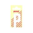 PICKUP LETTERING MONO Nobel - Etiqueta autoadhesiva - preimpreso: P - blanco mate