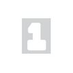 PICKUP deco Anna - Etiqueta autoadhesiva - preimpreso: 1 - blanco
