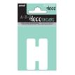 PICKUP deco Anna - Etiqueta autoadhesiva - preimpreso: H - blanco