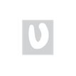 PICKUP deco Emma - Etiqueta autoadhesiva - preimpreso: U - blanco