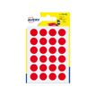 Avery - Etiqueta codificada en colores autoadhesiva - rojo (paquete de 168)