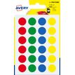 Avery - Etiqueta codificada en colores autoadhesiva - colores variados (paquete de 144)