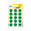 Avery - Etiqueta codificada en colores autoadhesiva - verde (paquete de 90)