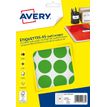 Avery A5 - Etiqueta codificada en colores autoadhesiva - verde (paquete de 240)