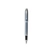 3501179316550-Parker IM - Stylo plume - encre bleue - moyen - gris/argent-P_79413688_1-0