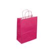 3760028772712-50 Sacs cadeau kraft - poignées torsadées - 18 cm x 8 cm x 22 cm - fuchsia-P_79414208_1-0