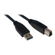 MCL - Cable USB - USB Tipo A (M) a USB Type B (M) - USB 3.0 - 1 m - negro