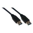 MCL - Cable USB - USB Tipo A (M) a USB Tipo A (M) - USB 3.0 - 3 m - negro