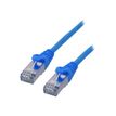 MCL - Cable de red - RJ-45 (M) a RJ-45 (M) - 2 m - blindado - CAT 6 - azul