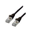 MCL - Cable de red - RJ-45 (M) a RJ-45 (M) - 3 m - blindado - CAT 6 - negro