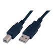 MCL - Cable USB - USB Tipo B (M) a USB (M) - USB 2.0 - 5 m - negro