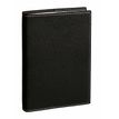 Quo Vadis Textagenda 21 Club - Agenda diaria - 2019 - página de día - costura de separación - 130 x 210 mm - rectangular - 400 páginas - papel blanco - ebony black cover - sintético, coated canvas
