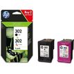 0190780475904-HP 302 - Pack de 2 - noir et 3 couleurs - cartouche d'encre originale (X4D37AE)-P_79417600_4-1
