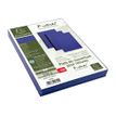 Exacompta - Piel reciclada - A4 (210 x 297 mm) - azul oscuro - 270 g/m² - 100 uds. tapa de encuadernación