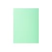 Exacompta SUPER 60 - Carpeta de plástico - para A4 - capacidad: 100 hojas - verde claro pastel (paquete de 100)