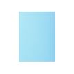 Exacompta SUPER 60 - Carpeta de plástico - para A4 - capacidad: 100 hojas - azul claro pastel (paquete de 100)