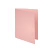 Exacompta Nature Future Jura 250 - Carpeta con corte cuadrado - para A4 - capacidad: 200 hojas - rosa (paquete de 100)
