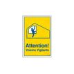 8711234129772-Pickup - Plaque de signalisation - 230 x 330 mm - attention voisins vigilants-P_79417811_1-0