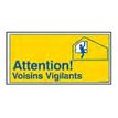 8711234129925-Pickup - Panneau de signalisation - 300 x 150 mm - Attention! Voisins vigilants-P_79417819_1-0