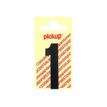 PICKUP LETTERING MONO Nobel - Etiqueta autoadhesiva - preimpreso: 1 - negro mate