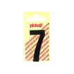 PICKUP LETTERING MONO Nobel - Etiqueta autoadhesiva - preimpreso: 7 - negro mate