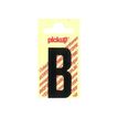 PICKUP LETTERING MONO Nobel - Etiqueta autoadhesiva - preimpreso: B - negro mate