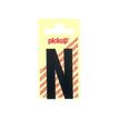 PICKUP LETTERING MONO Nobel - Etiqueta autoadhesiva - preimpreso: N - negro mate