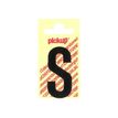 PICKUP LETTERING MONO Nobel - Etiqueta autoadhesiva - preimpreso: S - negro mate