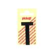 PICKUP LETTERING MONO Nobel - Etiqueta autoadhesiva - preimpreso: T - negro mate
