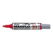 Pentel Maxiflo - Marcador - para pizarra, porcelana - rojo - tinta de pigmento - 2.5 mm - medio