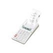 Casio HR-8RCE - Calculadora impresora - LCD - 12 dígitos - batería - blanco