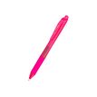 Pentel EnerGel X - Bolígrafo  - rosa - tinta de gel - 0.7 mm - medio - retractil