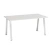 Bureau ARPE - 150 cm - Pieds métal - Blanc