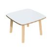 Paperflow Basse Woody - Mesa para café - rectangular - blanco