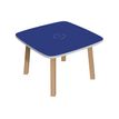 Paperflow Basse Woody - Mesa para café - rectangular - azul