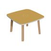 Paperflow Basse Woody - Mesa para café - rectangular - amarillo