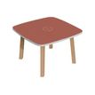 Paperflow Basse Woody - Mesa para café - rectangular - rojo