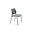 SOKOA TERTIO - Silla - visitante - gris, negro