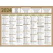 Bouchut Natura Micro - Bank calendar - 2019-2021 - 7 meses para ver - 135 x 175 mm - fecha