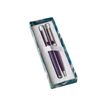 3108722573639-Oberthur Blossom - Parure stylo à bille et sylo plume bleu-P_79421378_4-0