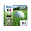 8715946632117-Epson 34 Balle de golf - Pack de 4 - noir, cyan, magenta, jaune - cartouche d'encre origina-P_79421742_2-1