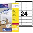 Avery - Adhesivo permanente - blanco - 63.5 x 33.9 mm 960 etiqueta(s) (40 hoja(s) x 24) etiquetas de franqueo