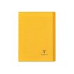 Clairefontaine Koverbook A5+ - Cuaderno - grapado - 170 x 220 mm - 48 hojas / 96 páginas - Seyès - transparente, amarillo - polipropileno (PP)