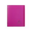 Clairefontaine Koverbook - Cuaderno - grapado - 170 x 220 mm - 48 hojas / 96 páginas - Seyès - transparente, rosa - polipropileno (PP)