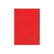 Clairefontaine Koverbook - Cuaderno - grapado - A4 - 48 hojas / 96 páginas - Seyès - transparente, rojo - polipropileno (PP)