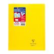 Clairefontaine Koverbook A4+ - Cuaderno - grapado - 240 x 320 mm - 48 hojas / 96 páginas - Seyès - transparente, amarillo - polipropileno (PP)
