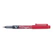 Pilot V Sign Pen - Rotulador - rojo - 0.6 mm - medio (paquete de 12)